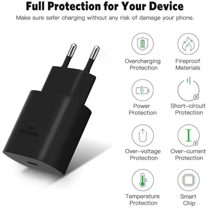Samsung 25W 2.0 Super Fast Charger USB Type-C