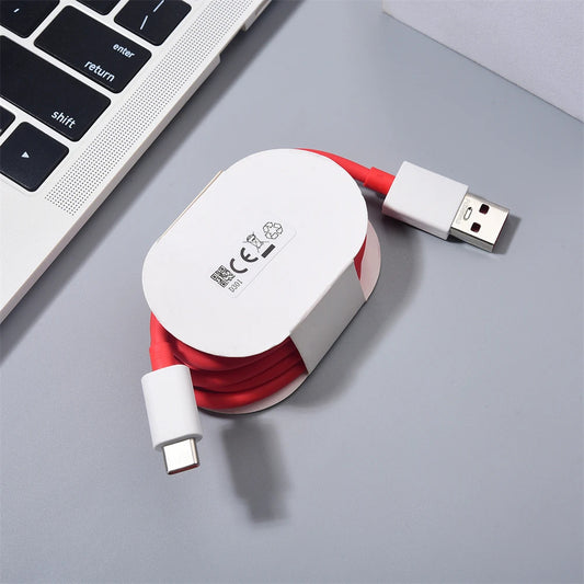 OnePlus 30W SUPERVOOC USB-A to USB-C Fast Charging Cable (1M)
