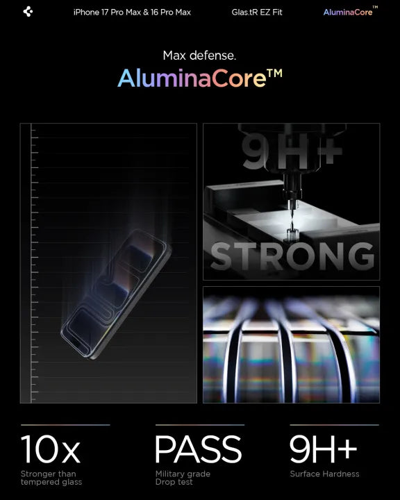 Spigen Glas.tR EZ Fit Sensor Protected Screen Protector