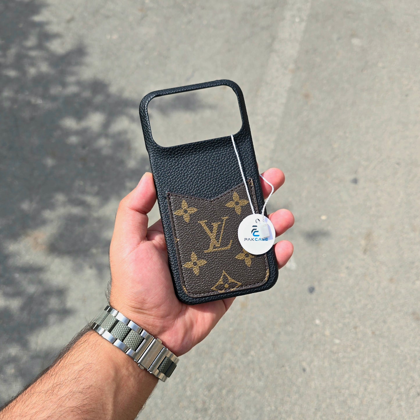 Louis Vuitton Card Holder Premium Leather Case for iPhone Series