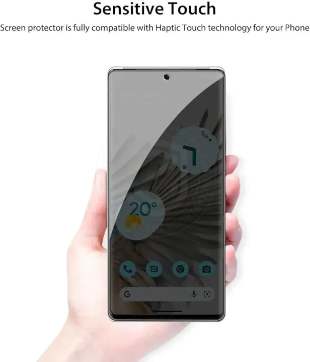 Google Pixel High Quality Anti-Spy Privacy Policy Tempered UV Glass