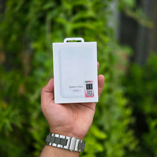 Apple Magnetic Battery Pack for iPhone | MagSafe Wireless Power Bank 5000 Mah (Genius)