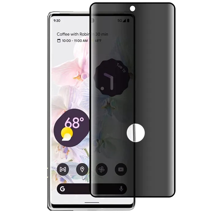 Google Pixel High Quality Anti-Spy Privacy Policy Tempered UV Glass