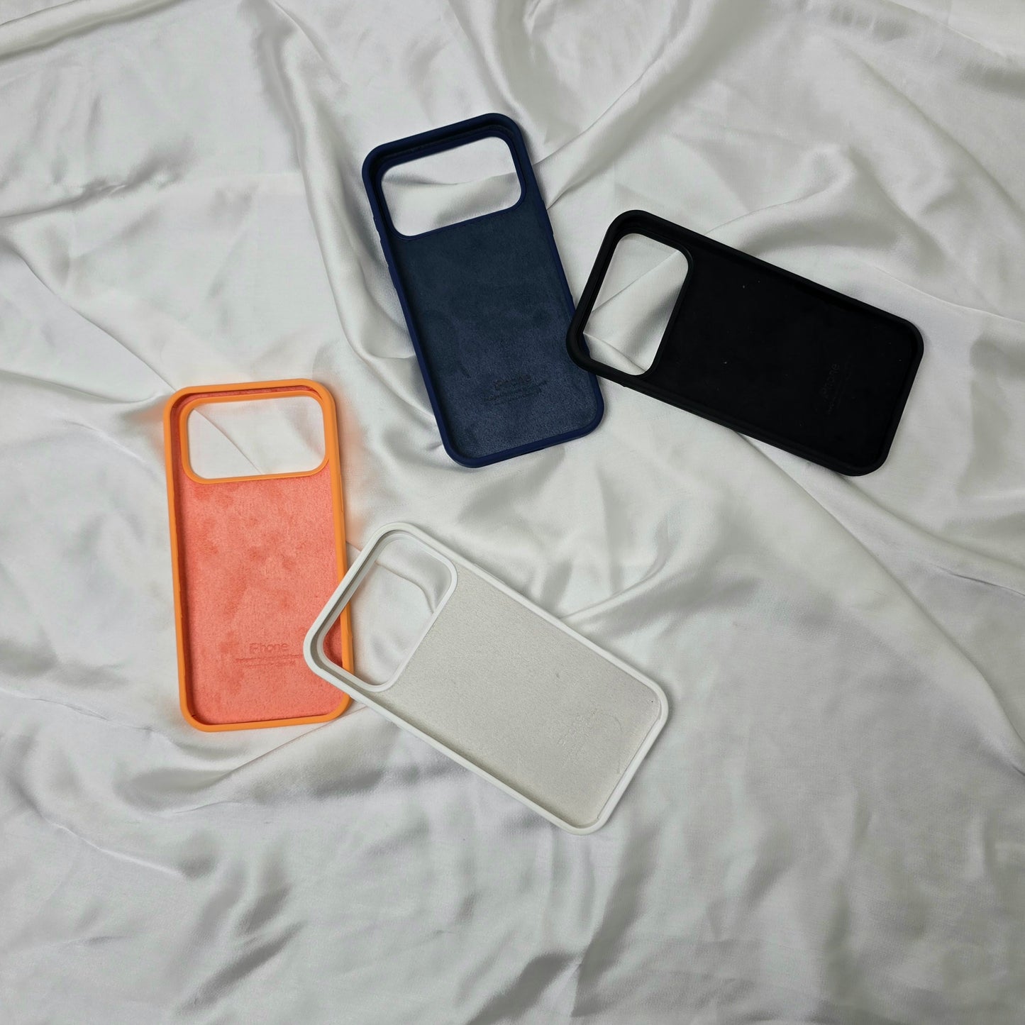 IPhone Soft Silicone Logo Case – Smooth & Protective