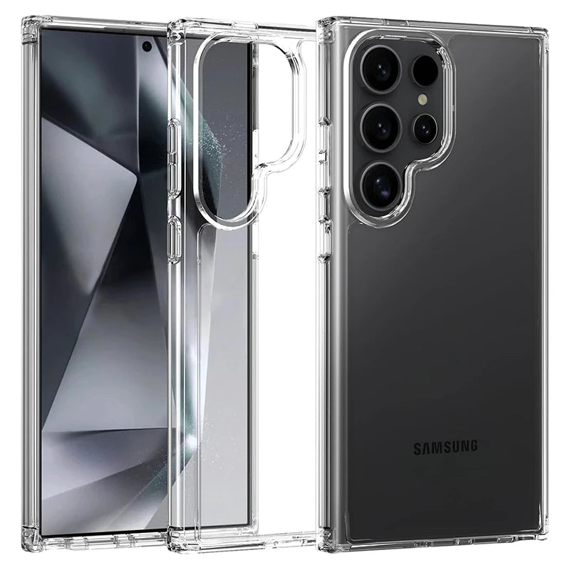 Samsung Transparent 2.0mm Silicone Case – Clear Protective Back Cover