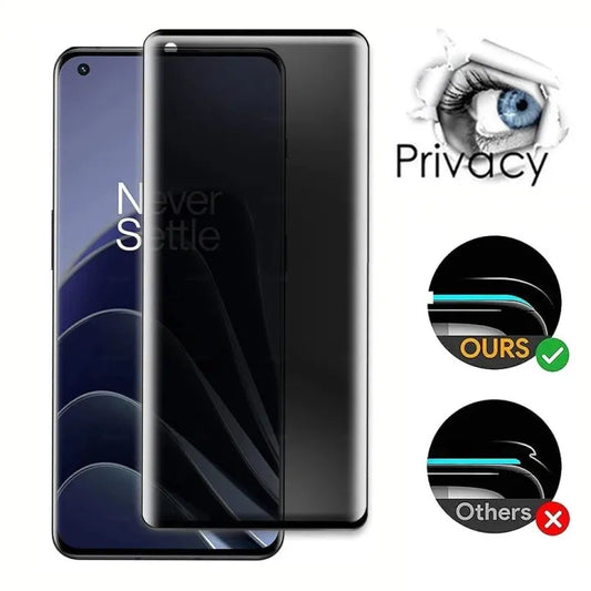 Oneplus High Quality Anti-Spy Privacy Policy Tempered Glass