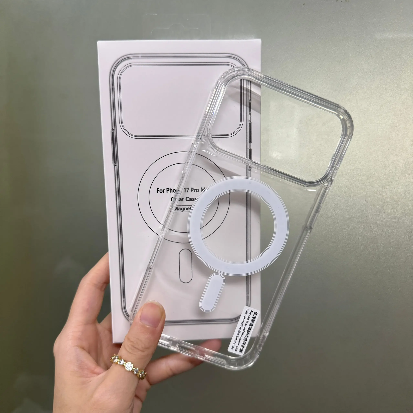 IPhone Crystal Clear MagSafe Magnetic Case For IPhone Models