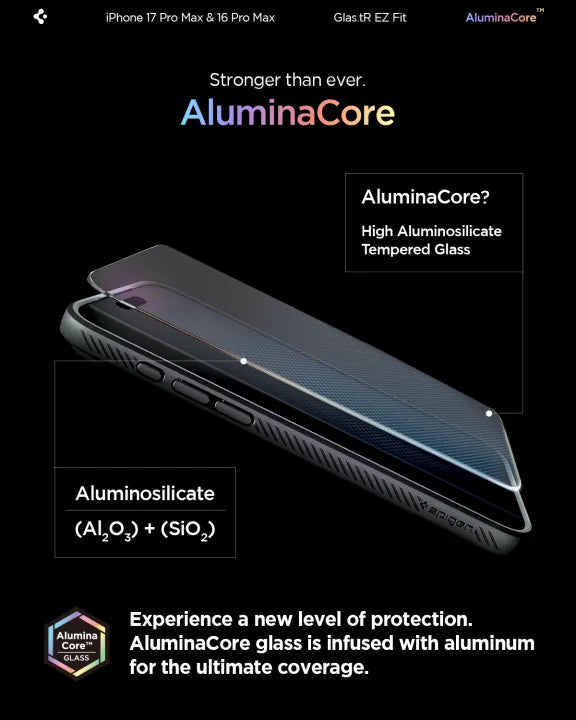 Spigen Glas.tR EZ Fit Sensor Protected Screen Protector