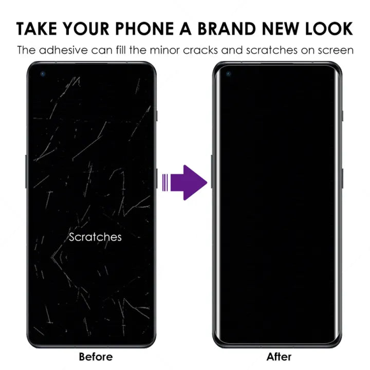 Oneplus Clear 9D UV Glass Full Coverage Screen Protector