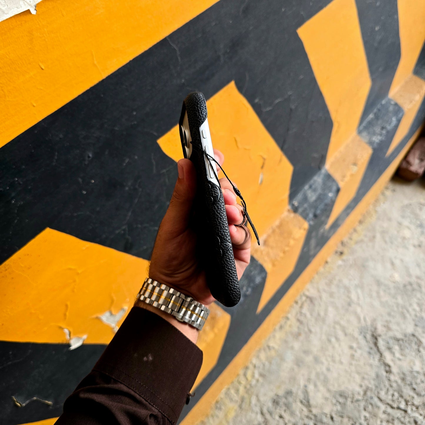 Louis Vuitton Premium Leather Case for iPhone