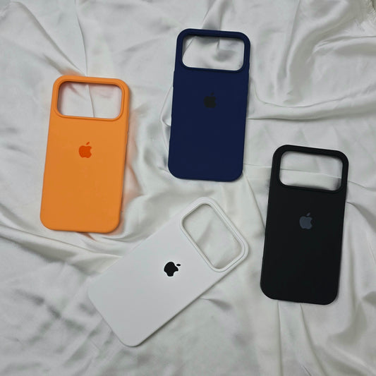 IPhone Soft Silicone Logo Case – Smooth & Protective