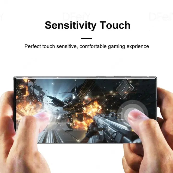 Samsung S23 S22 S21 Ultra Crystal Clear High Quality UV Tempered Glass