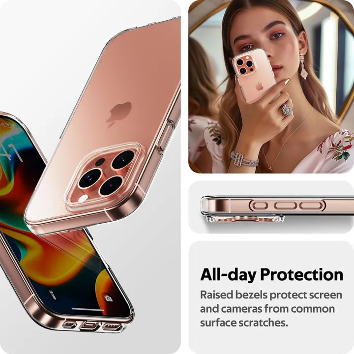 IPhone Premium Transparent 2.0mm Silicone Case – Clear Protective Back Cover
