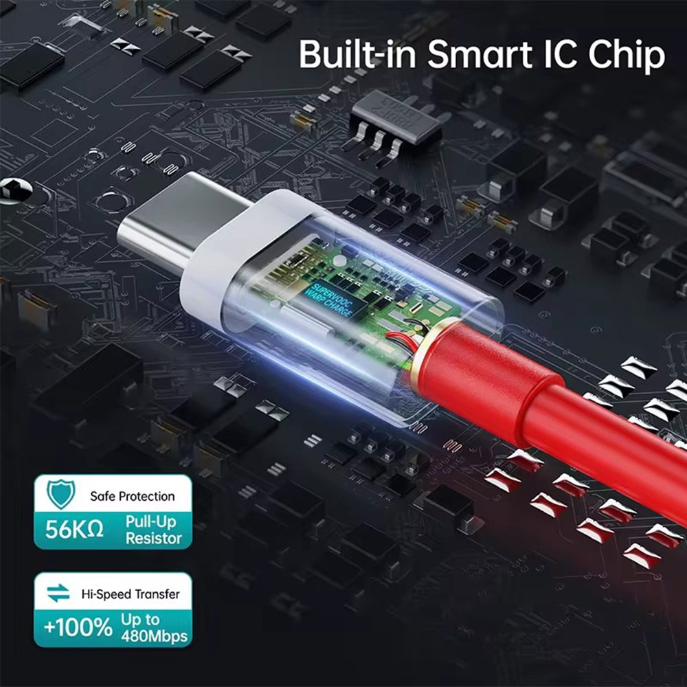 Oneplus 65w Type C To Type C Super Fast Charging Cable