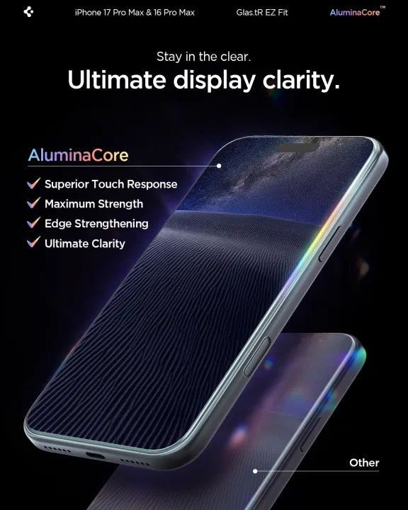 Spigen Glas.tR EZ Fit Sensor Protected Screen Protector